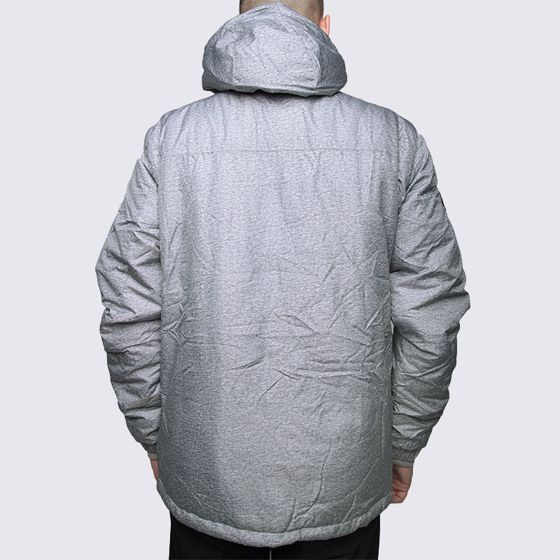 мужская серая куртка K1X Urban Hooded Fullzip 1100-0203/8899 - цена, описание, фото 5